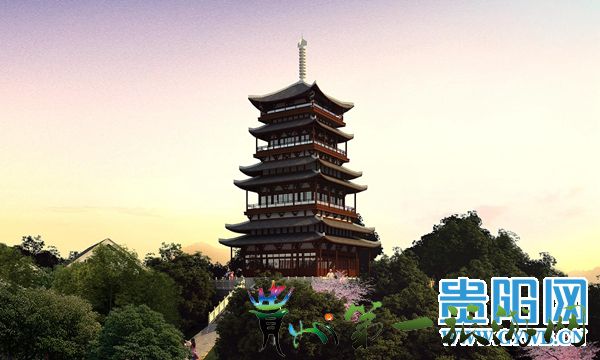 貴陽擬在黔靈山公園瞰筑亭旁修建夜景觀光點